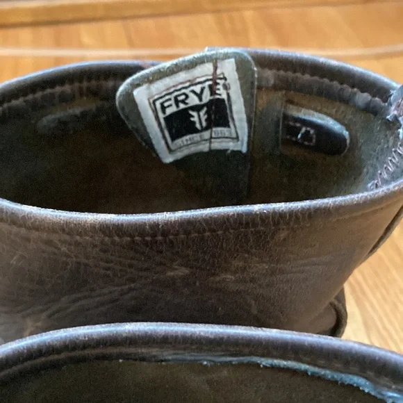 Frye Engineer boots, brown. Size 8.5. - Picture 5 of 7
